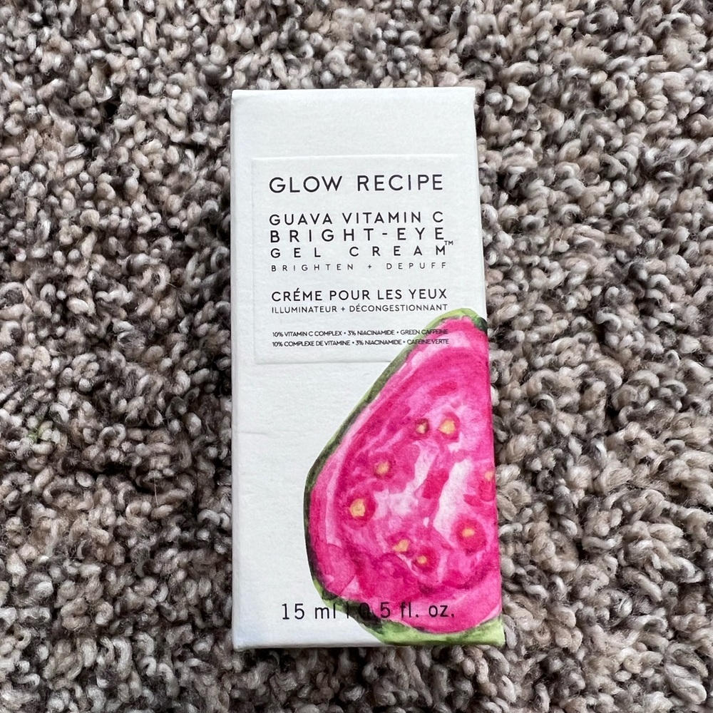 NEW Glow Recipe Guava Vitamin C Bright-Eye Gel Cream